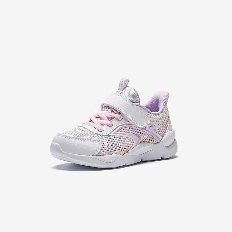 Anta Lightweight Breathable Soft Comfortable Versatile Sports Casual Running Shoes Kids Sneakers White Pink Purple 322529904