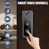 1080P Smart Wireless Video Doorbell Home Security Doorbell Camera With Night Vision Audio PIR Motion Detection Wide Angle Two-Way Intercom