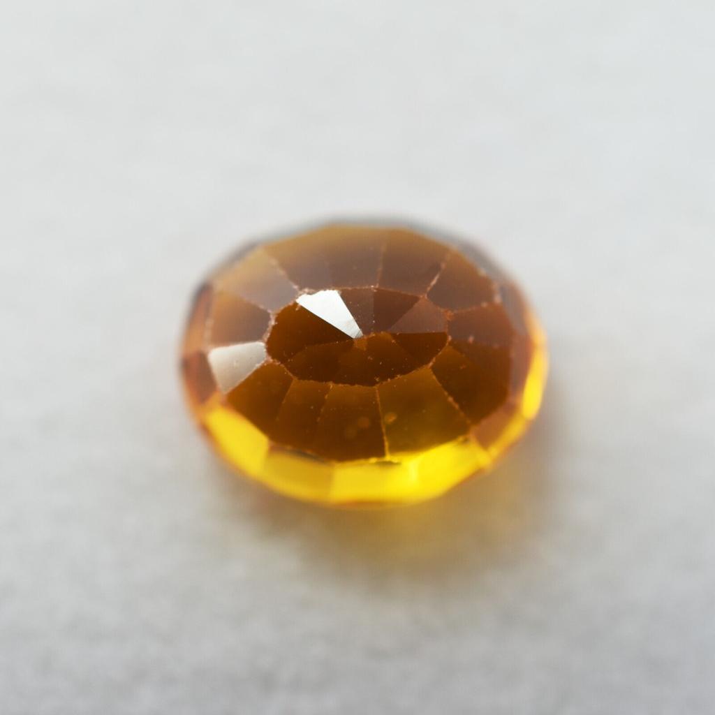 5.65 Ct Flawless CEYLON SAPPHIRE Natural ORANGE Oval Shape Gemstone