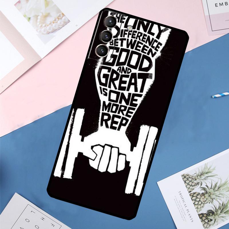 Фитнес-кейс для бодибилдинга и тренажерного зала для Samsung Galaxy S25 Ultra S24 S23 S22 S21 Ultra S9 S10 Plus S23 FE S25 FE Задняя крышка