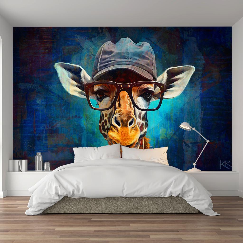 Обои Жираф Поп-арт