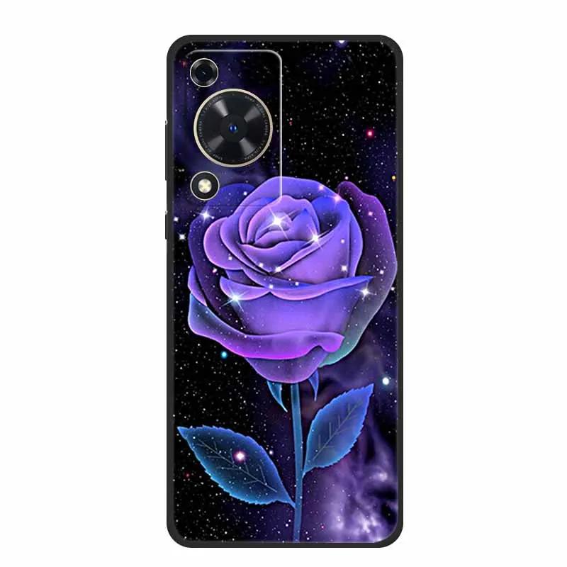 Для Huawei Nova Y72s Чехол Y 72 S Чехол Черный Силикон ТПУ Мягкая Задняя Крышка Для Huawei Nova Y72 Y63 Чехол для Телефона Y 63 72 Funda Оболочка