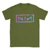 Nine Inch Nails NIN Men T Shirt Funny Tee Shirt Short Sleeve Round Collar T-Shirt Pure Cotton Gift Idea Clothes