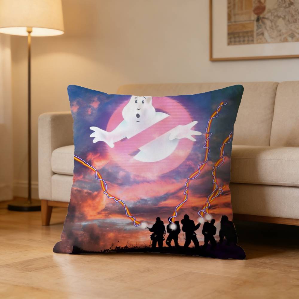 Movie GGhostbusters Pillow Case for Sofa Living Room Home office Decor Protective Cover
