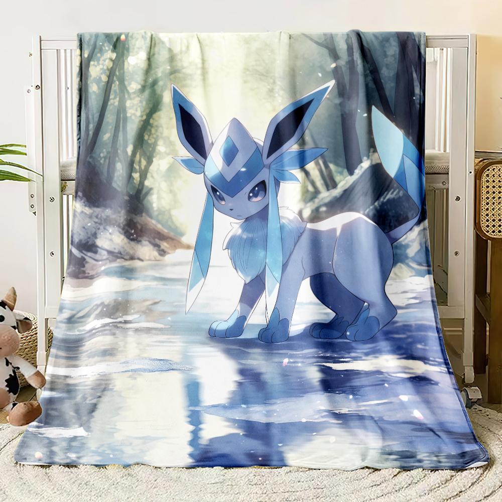 Pok É Mon Themed Printed Flannel Blanket for Bedrooms,Living Rooms,sofa blankets,Offices,Lunch Breaks,Picnics,