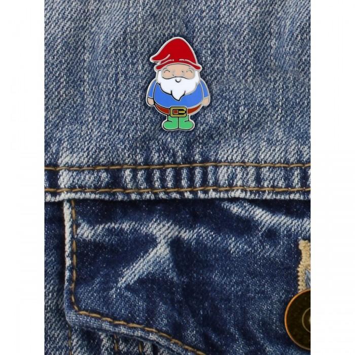 Grindstore Эмалевая нашивка «Пухлый гном»