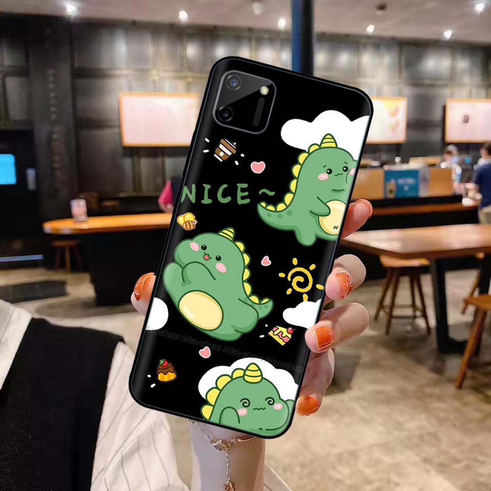 Чехол-бампер для Oppo Realme C11 RMX2185 Для Realme C11 2021 RMX3231 Мягкий силиконовый задний чехол из ТПУ для RealmeC11 Funda Casing Coque