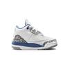 Air Jordan 3 Retro TD Washington Wizards Детские кроссовки Белый металлик-медь True-Blue DM0968-148