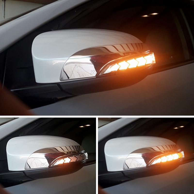 Для Toyota Altis 14-17 Vios 14-18 Yaris 2014-2018 CHR C-HR 2017-2018 Автомобильный светодиодный динамический указатель поворота бокового зеркала