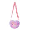 Children's Heart Shaped Shoulder Bag Unicorn Cartoon Plush Love Crossbody Bag Kindergarten Girls' Candy Storage Bag