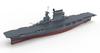 Meng Model Авианосец ВМС США Лексингтон Пластиковая Модель 1/700 CV-2 Предварительно Окрашенный MENPS-002