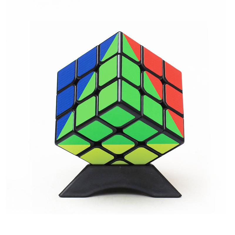 Радужный Кубик Рубика 3x3x3 Решение Задач Детская Образовательная 3D Головоломка Игрушка Испытание для Ума Подарки Для Детей Подростков Cubo Magico