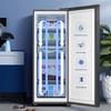 Вертикальный морозильник Haier 150 л с воздушным охлаждением, штепсель CN (адаптер в комплекте)