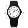 Analog Waterproof Watch Numbers Test Taker Nurse Men's Watch Women's Watch Gift Wristwatch Daily Item Sports JAT-001,Korean Popular Watches