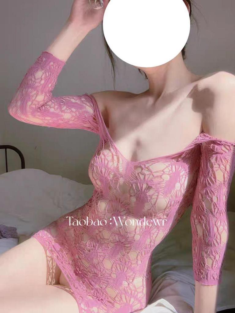 Alluring Sheer Long Sleeve Beach Cover-Up – Plus Size Available