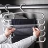 1PC Multi-Layer Storage Magic Pants Rack Home Dormitory Pants Hanging Storage Arrangement Hanging Pants Scarf