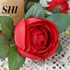 Artificial Wreath 2Pcs Candlestick Garland Lifelike Candle Holder Realistic Flower Home Decor Long-lasting for Party Decoration High-quality