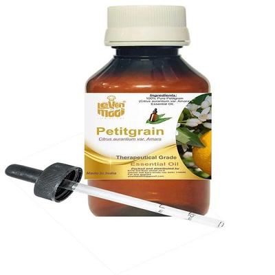 Левенмуй Петитгрейн (Citrus Aurantium Var. Амара) Чистое и натуральное эфирное масло терапевтического качества в пластиковой упаковке с пипеткой.