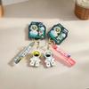 Genuine Astronaut Keychain: Adorable Spaceman Pendant for Couples, Car Keys, Backpacks, and Gifts