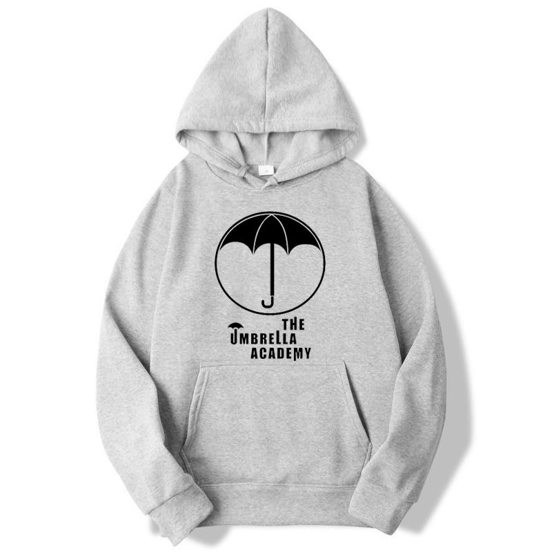 Новая толстовка с капюшоном с принтом зонтика из сериала «Академия Амбрелла», женские толстовки унисекс, повседневные флисовые толстовки на весну и осень