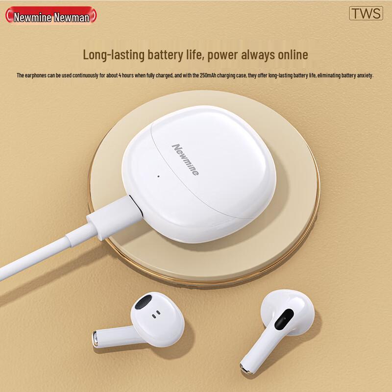 Newmine TWS Полувнутриканальные Спортивные Bluetooth-наушники