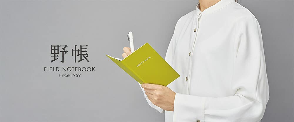 KOKUYO Field Notebook Sketch 3mm Grid Sulfur Yellow of SE-Y7Y [Set 10]