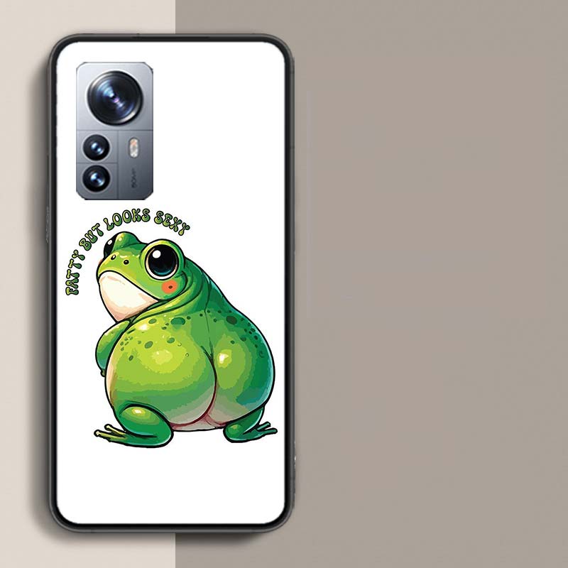 Frog Butt Phone Case For Redmi Note 15 Pro 5G 14 13 12 Pro Plus 11 11T 11E 11S 10 Pro 10S 9 9S Cover Cell Clear with Suitable Ca