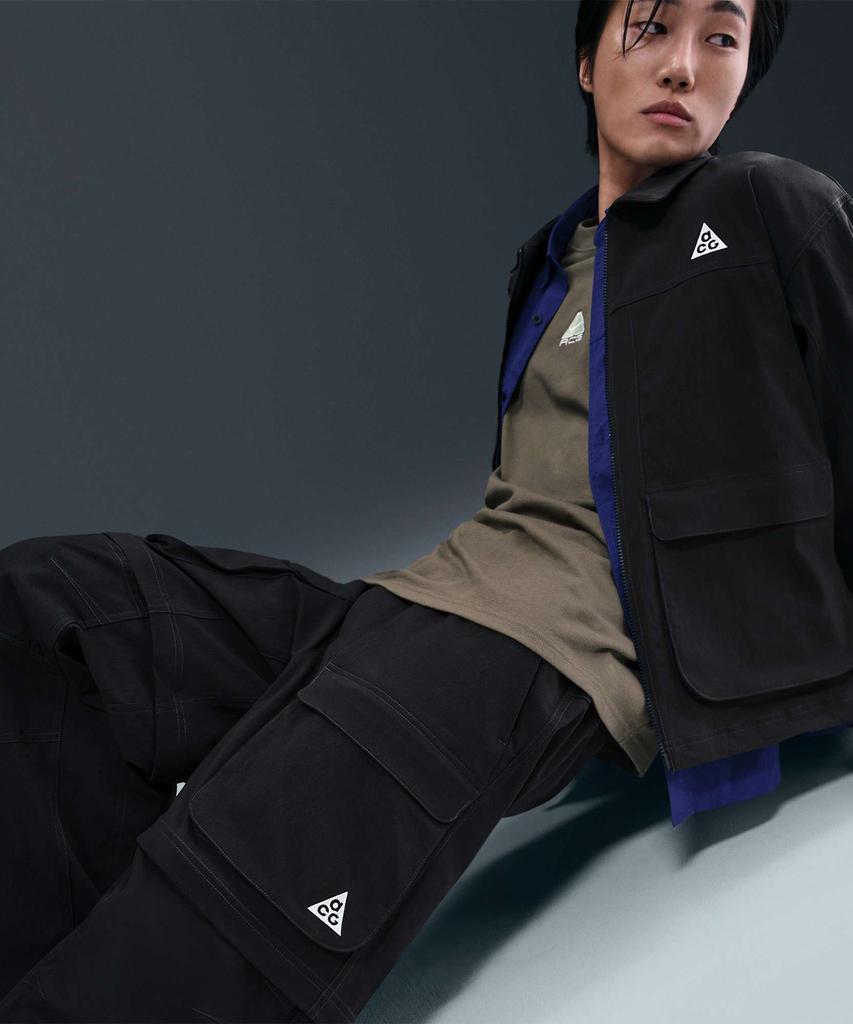 NIKE Acg Smith Summit Zipper Cargo Pants M - Black:Anthracite:Summit White / Hv0592-010