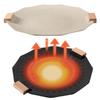 Uniform Heating Barbecue Plate Portable Camping Griddle Tray Lightweight Camping Skillets  Camping