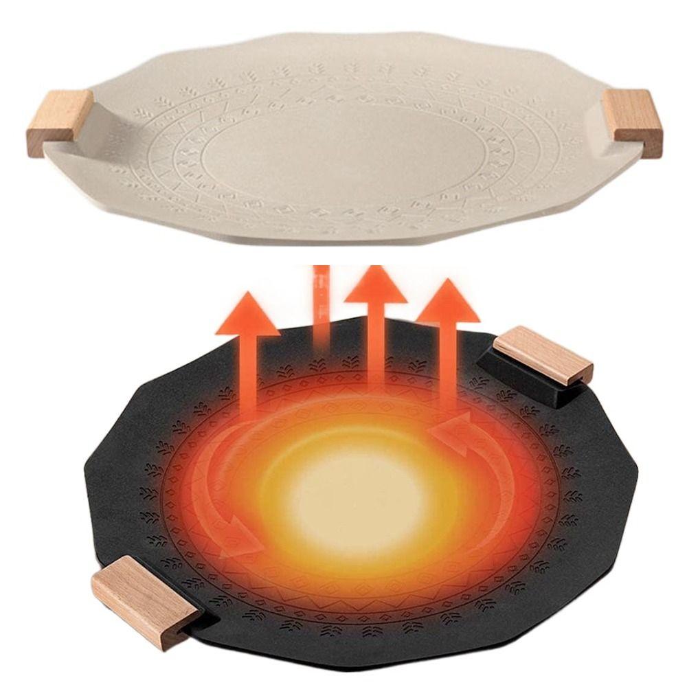 Uniform Heating Barbecue Plate Portable Camping Griddle Tray Lightweight Camping Skillets  Camping