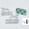 Nylon Adhesive Cable Management Clips - R-Type Crimp for Wire and Network Cables