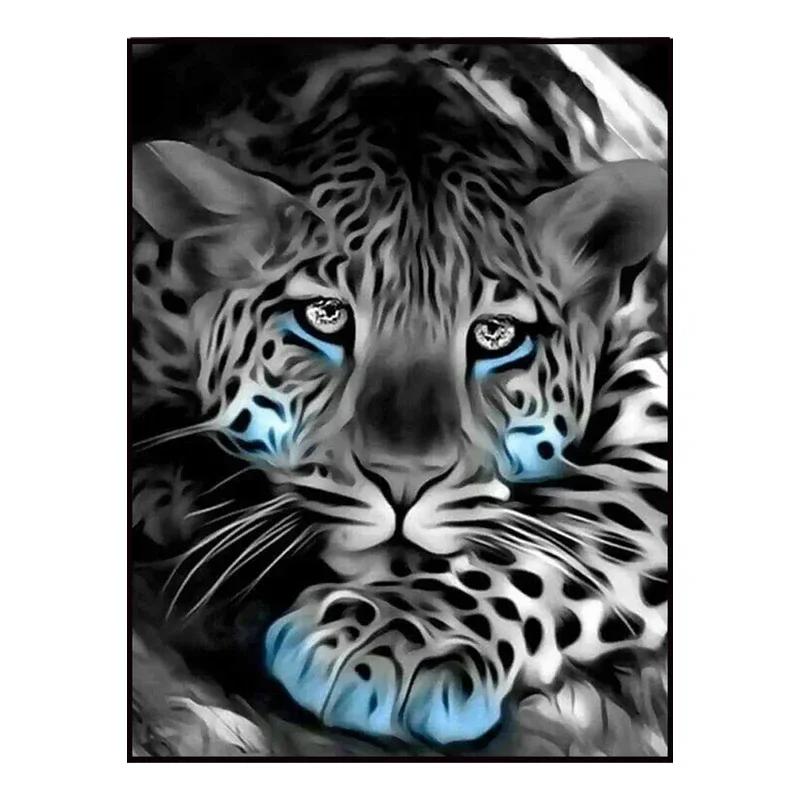 Pastoral Leopard Living Room Carpet Bedroom Bedside Art Decor Floor Mat Cloakroom Footpad Coffee Table Advanced Rug for Kitchent