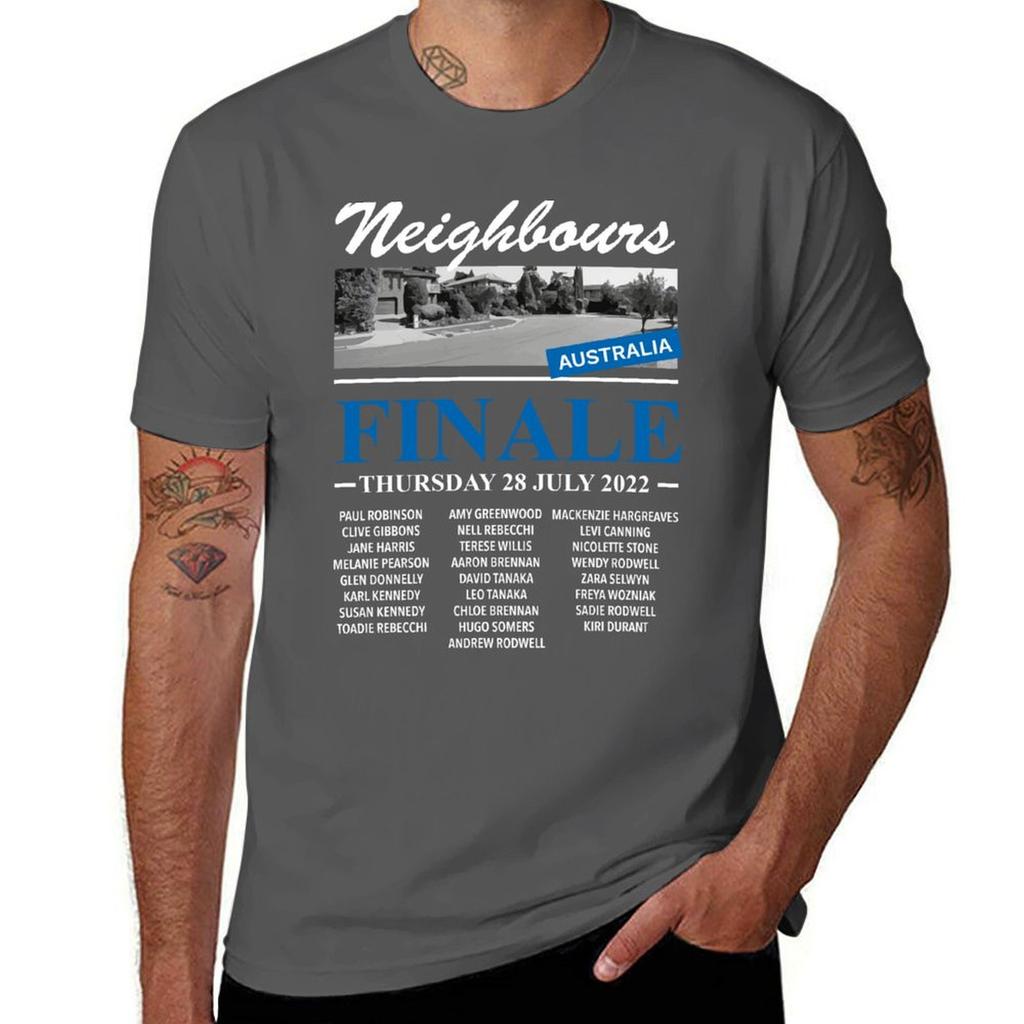 Neighbours Finale Australia TShirt Work Utility Short Sleeve Shirt