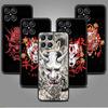 Чехол с маской самурая Они для Huawei Honor X8 X9 P50 X7 50 20 8X Play 9A P40 P30 Lite P Smart 2021, черный чехол для телефона