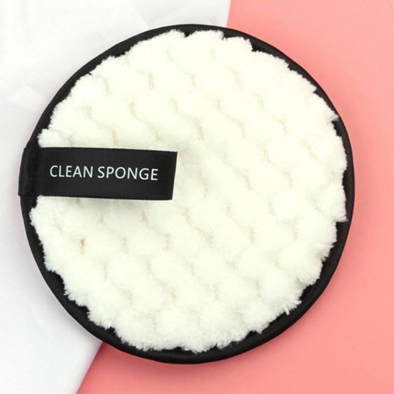 Microfiber Cloth Pads Makeup Remover Face Towel Cleansing Cloth Pads Powder Puff