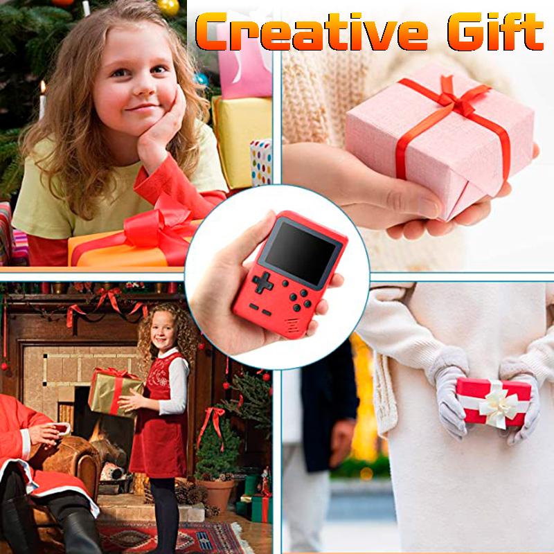 Портативная игровая приставка ретро 500 в 1, цветной ЖК-экран 3 дюйма, консоль, 8-бит