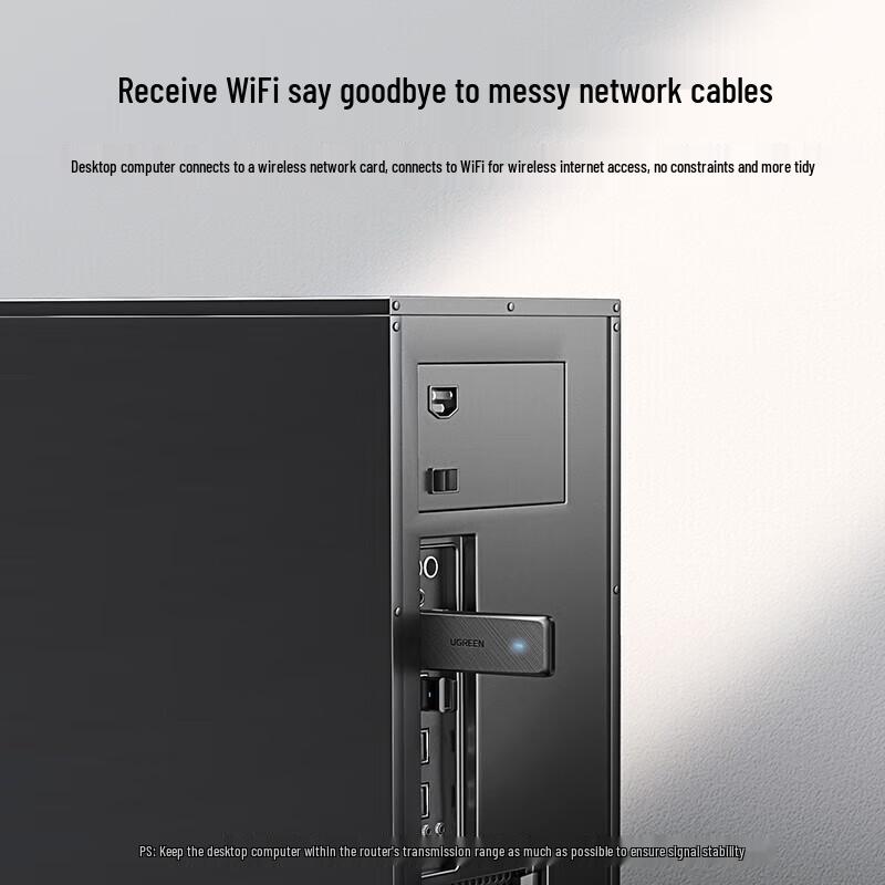 Ugreen AC1300 USB 3.0 Двухдиапазонный WiFi адаптер без драйверов (Китайская версия)