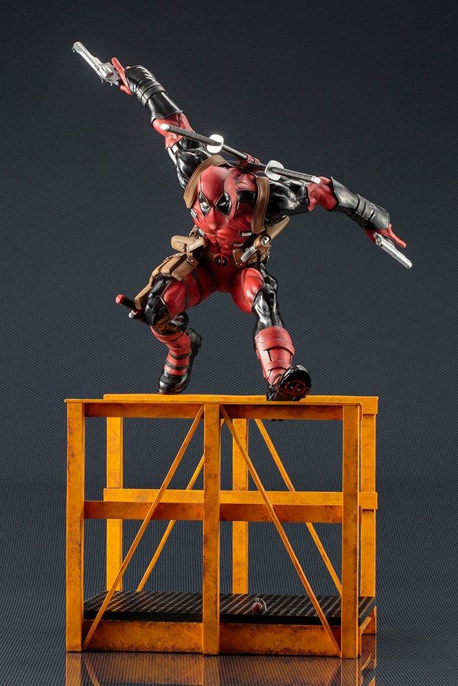ARTFX MARVEL SUPER Deadpool 2017 масштабная ПВХ окрашенная готовая фигурка СЕЙЧАС! 1/6