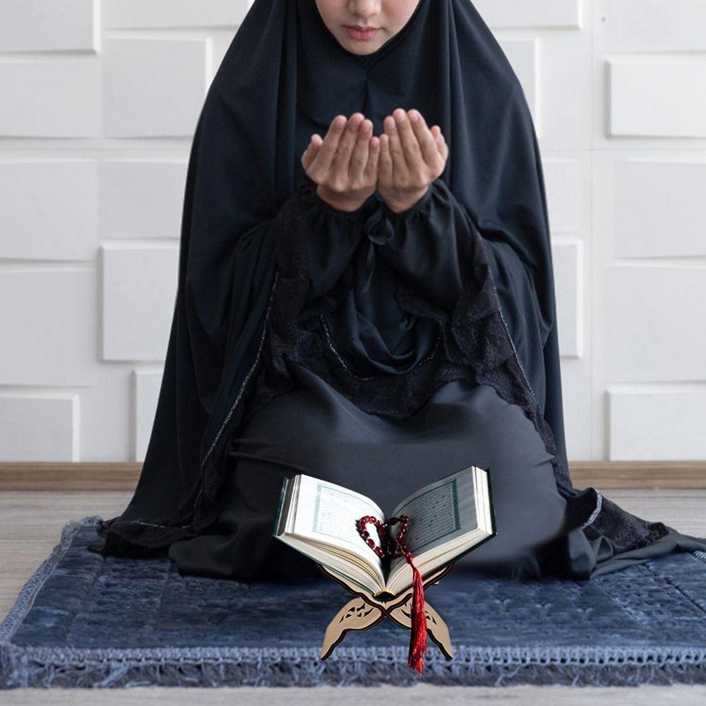 1 шт. Складная подставка для Библии, Корана, Рамадана, Ид аль-Фитр, Книжная полка, Декор для дома
