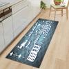 Christmas Kitchen Sand Carpet Doormat Long Floor Mat