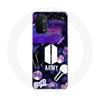 Case for Oppo A74 5G - Bangtan Sonyeondan - BTS Logo Army Bomb Lightstick - Soft - White - Mixed