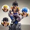 23 см Аниме Фигурка Dragon Ball GK Гогота Три Головы Сменные Сидячие Фигурки ПВХ Модель Куклы Украшения Игрушки Подарок