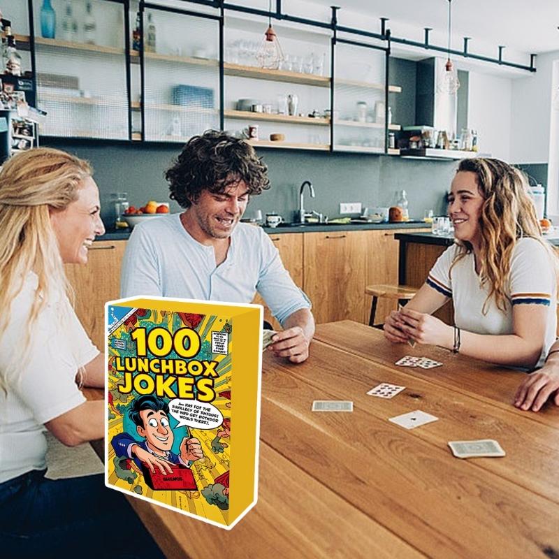 Карточки смеха для светского мероприятия Креативные шутки для ланчбокса для встречи с друзьями и семьей Забавный реквизит для практических шуток