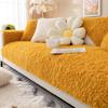 Thick Soft Plush Corner Sofa Mat Cover Nordic Solid Color Combination Sofa Towel Covers Non -Slip Couch Slipcover For Living Room