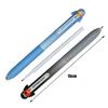 Lopenle Set of 4 Cute Animal Penguin Ballpoint Pen Black Ink 0.5mm Retractable Elk Neutral Pen Easy to Write Stationery