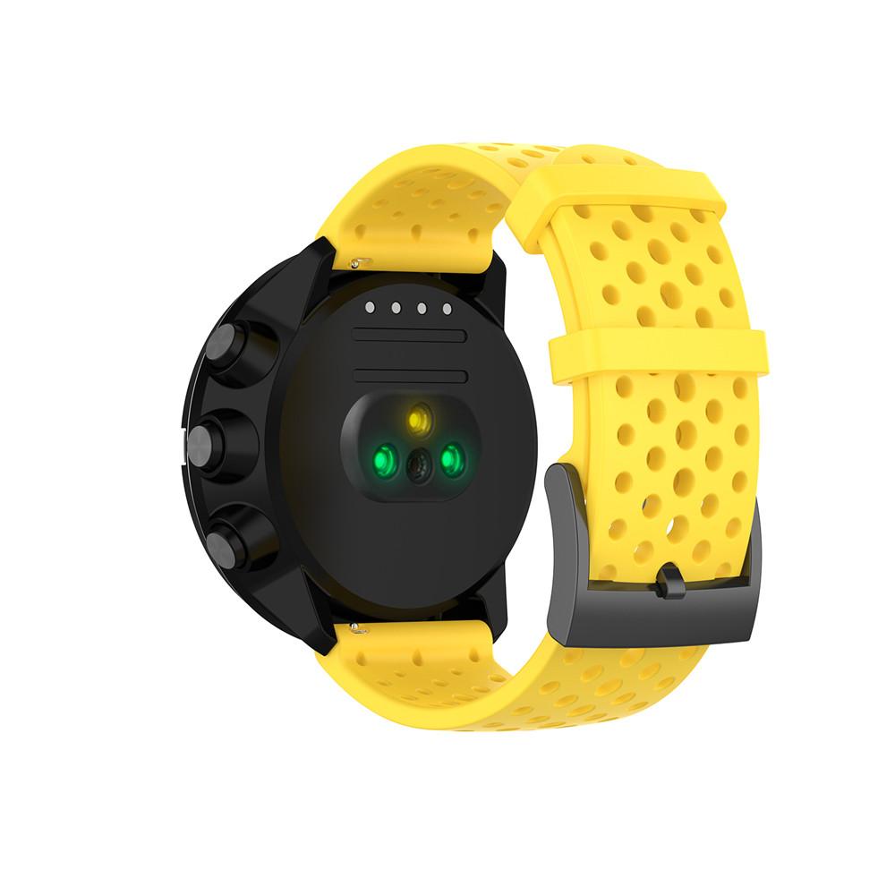 24 мм силиконовый ремешок для часов Suunto 9 baro 7 D5 Spartan Sport Wrist HR SmartWacth ремешок ремешок для часов браслет для Fossil Q Hybrid