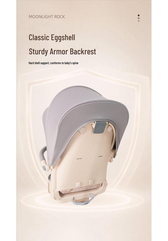 Двусторонняя складная коляска Baby Good V22 с амортизацией для сидения и полулежачего положения