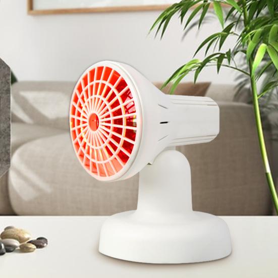 Терапевтическая лампа с вилкой европейского стандарта, инфракрасная настольная лампа для фототерапии, красный терапевтический светильник с регулируемым углом, устройство для дома