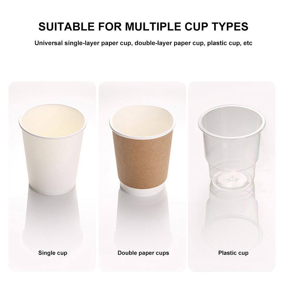 Cup Dispenser Pull Type Cup Dispenser for Water Cooler Wall Mount Cup Holder Beige Single Tube Paper Cup Holder