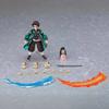 Набор фигурок Figma Anime - Зеницу Агацума, Танджиро Камадо, Незуко и Кёджуро Ренгоку, Коллекционные модели с подвижными суставами